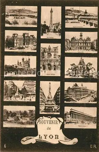 AK / Ansichtskarte Lyon_France Bauwerke und Sehenswuerdigkeiten Lyon France