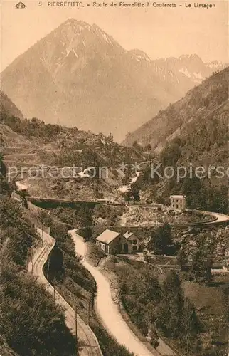 AK / Ansichtskarte Pierrefitte_Vosges Route de Pierrefitte a Cauterets Le Limacen Pierrefitte Vosges