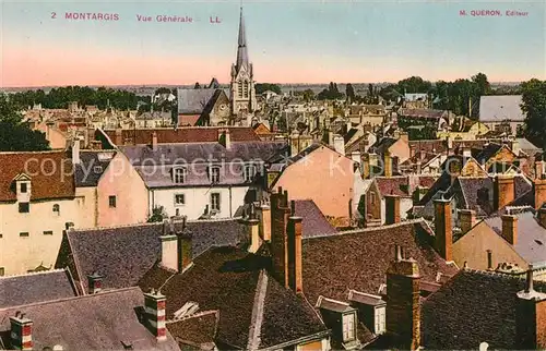 AK / Ansichtskarte Montargis_Loiret Vue generale Montargis Loiret