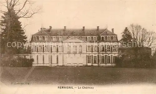AK / Ansichtskarte Remaisnil Le Chateau Remaisnil