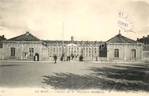 AK / Ansichtskarte Le_Mans_Sarthe Caserne du 31e Regiment dArtillerie Le_Mans_Sarthe