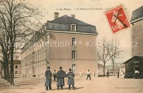 AK / Ansichtskarte Le_Mans_Sarthe 31e Regiment dArtillerie Un coin du Quartier Le_Mans_Sarthe