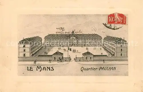 AK / Ansichtskarte Le_Mans_Sarthe Quartier Paixhan Le_Mans_Sarthe