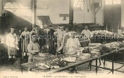 AK / Ansichtskarte Le_Mans_Sarthe 31e Regiment dArtillerie Les Cuisines Le_Mans_Sarthe