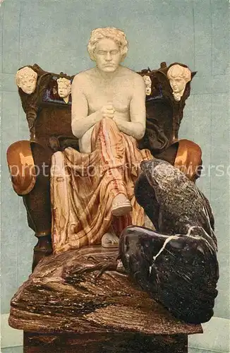 AK / Ansichtskarte Beethoven Skulptur Max Klinger Museum Leipzig  