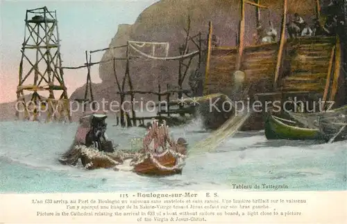 AK / Ansichtskarte Boulogne sur Mer Tableau de Tattegrain Boulogne sur Mer