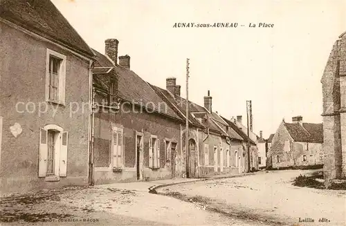 AK / Ansichtskarte Aunay sous Auneau La Place Aunay sous Auneau