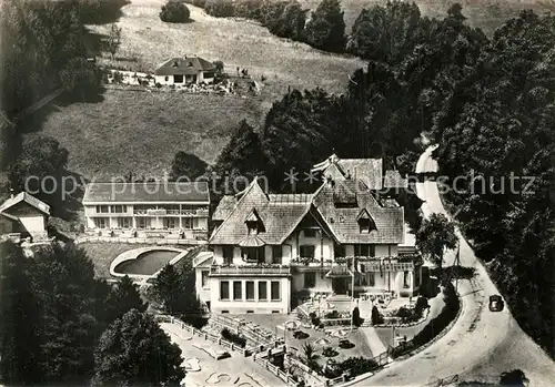 AK / Ansichtskarte Murbach_Elsass Fliegeraufnahme Hotel St Barnabe Buhl Murbach Elsass