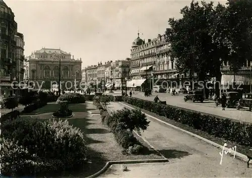 AK / Ansichtskarte Montpellier_Herault Place de la Comedie Montpellier Herault