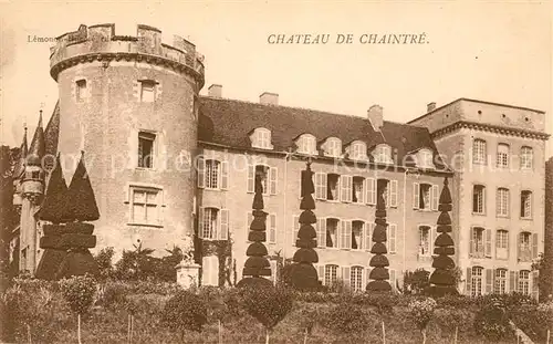 AK / Ansichtskarte Chaintre Chateau Chaintre