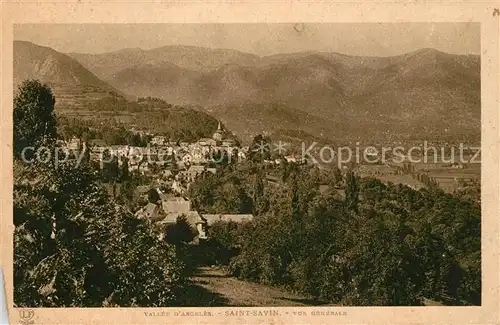 AK / Ansichtskarte Saint Savin_Hautes Pyrenees Vue generale Saint Savin