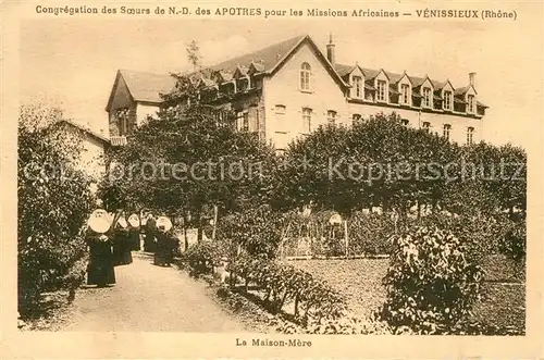 AK / Ansichtskarte Venissieux_Rhone Congregation des Soeurs de Notre Dame des Apotres pour les Missions Africaines Venissieux Rhone