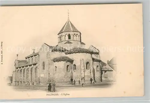 AK / Ansichtskarte Palinges Eglise Palinges