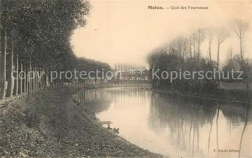 AK / Ansichtskarte Melun_Seine_et_Marne Quai des Fourneaux Melun_Seine_et_Marne