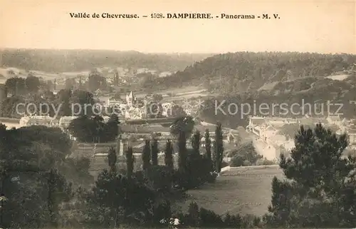 AK / Ansichtskarte Dampierre en Yvelines Vallee de Chevreuse Fliegeraufnahme Dampierre en Yvelines