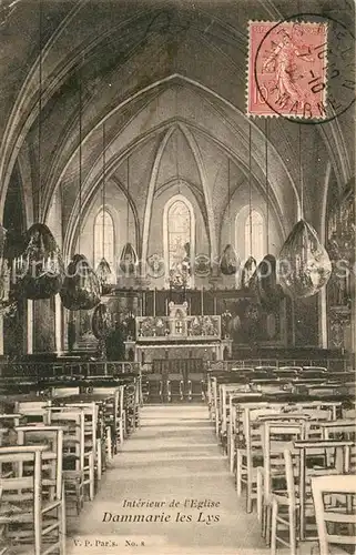 AK / Ansichtskarte Dammarie les Lys Eglise Dammarie les Lys