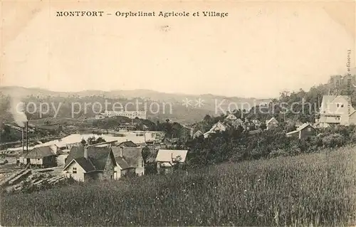 AK / Ansichtskarte Monfort Orphelinat Agricole et Villlage Monfort