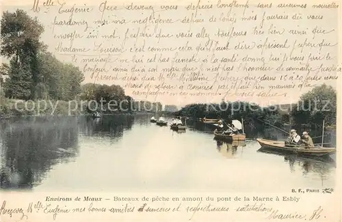 AK / Ansichtskarte Meaux_Seine_et_Marne Bateaux de P?che Meaux_Seine_et_Marne