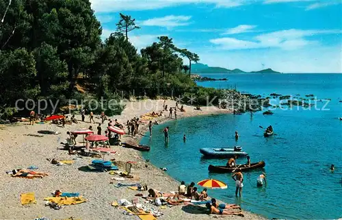 AK / Ansichtskarte Saint Aygulf_Var Plage du Four a Chaux Cote d Azur Saint Aygulf Var