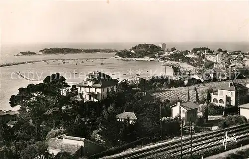 AK / Ansichtskarte Bandol Vue generale et l ile de Bandor Cote d Azur Bandol