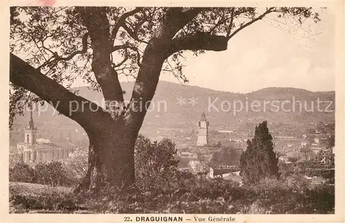 AK / Ansichtskarte Draguignan Vue generale Draguignan