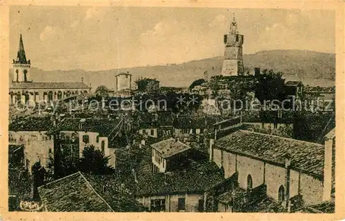 AK / Ansichtskarte Draguignan Vue generale Eglise Tour Draguignan