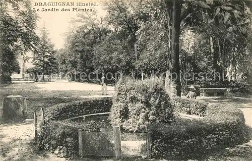 AK / Ansichtskarte Draguignan Jardin des Plantes Draguignan