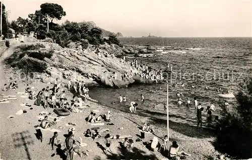 AK / Ansichtskarte Boulouris La Plage Cote d Azur Boulouris