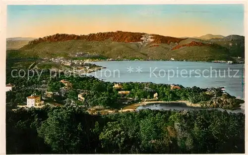 AK / Ansichtskarte Agay_Var Vue sur le Golfe La Corniche d Or Cote d Azur Agay_Var