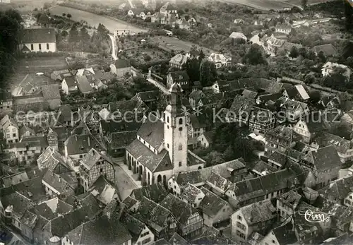AK / Ansichtskarte Bouxwiller_d_Altkirch Fliegeraufnahme Bouxwiller_d_Altkirch