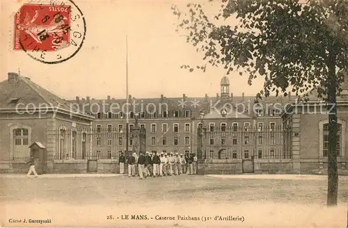 AK / Ansichtskarte Le_Mans_Sarthe Caserne Paixhans 31e d Artillerie Le_Mans_Sarthe