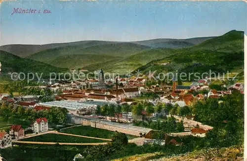 AK / Ansichtskarte Muenster_Elsass Panorama Muenster_Elsass