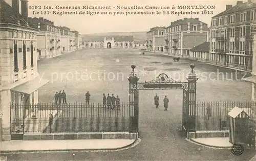AK / Ansichtskarte Montlucon Casernes Richemont Nouvelles Casernes Montlucon