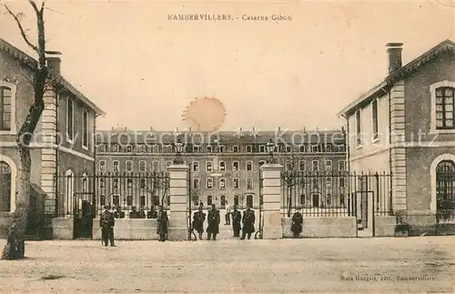 AK / Ansichtskarte Rambervillers Caserne Gibon Rambervillers