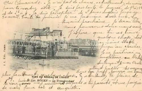 AK / Ansichtskarte Rouen Le Transbordeur Rouen