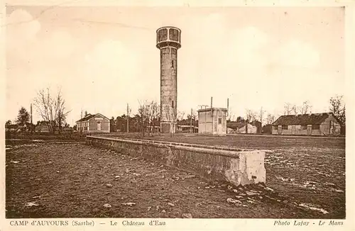 AK / Ansichtskarte Sarthe_La (Departm.) Camp dAuvours Le Chateau d Eau Sarthe_La (Departm.)