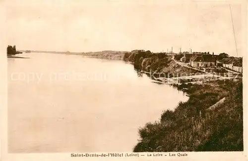 AK / Ansichtskarte Saint Denis de l_Hotel La Loire Les Quais Saint Denis de l Hotel