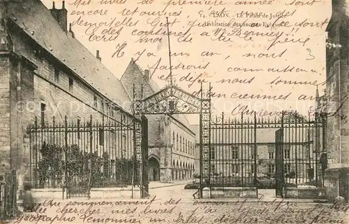 AK / Ansichtskarte Laon_Aisne Le Palais de Justice Laon_Aisne