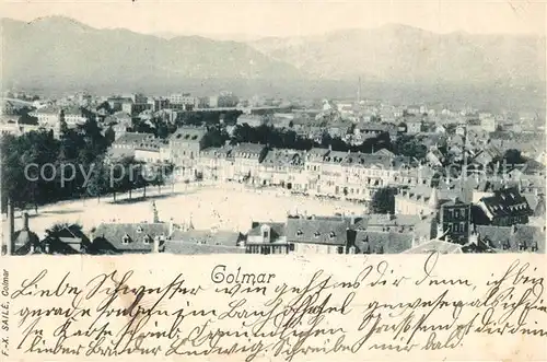 AK / Ansichtskarte Colmar_Haut_Rhin_Elsass Stadtblick Colmar_Haut_Rhin_Elsass