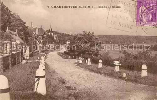 AK / Ansichtskarte Chartrettes Bords de Seine Chartrettes