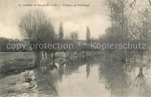 AK / Ansichtskarte Combs la Ville L`Yerres au Pr? Grand Combs la Ville