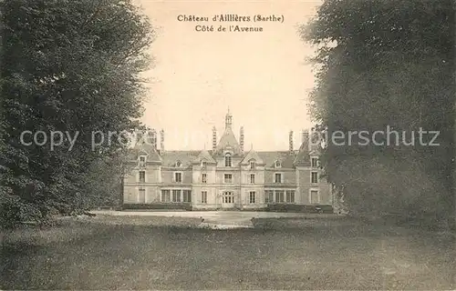 AK / Ansichtskarte Aillieres Beauvoir Chateau Aillieres Beauvoir