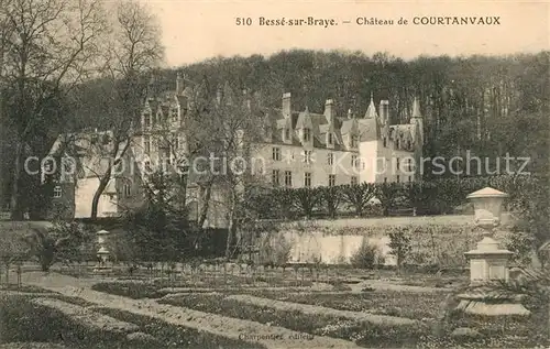 AK / Ansichtskarte Besse sur Braye Chateau de Courtanvaux Besse sur Braye