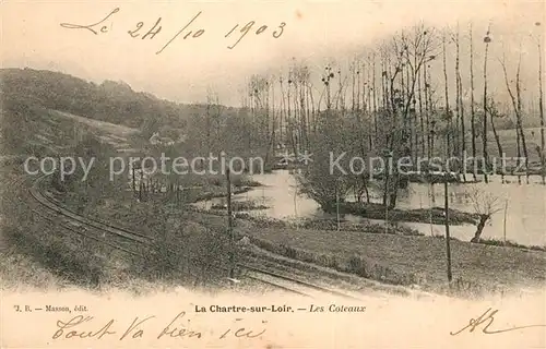 AK / Ansichtskarte La_Chartre sur le Loir Les Coteaux La_Chartre sur le Loir