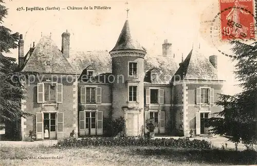 AK / Ansichtskarte Jupilles Chateau de la Pilleti?re Jupilles