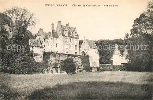 AK / Ansichtskarte Besse sur Braye Chateau de Courtanveaux Besse sur Braye