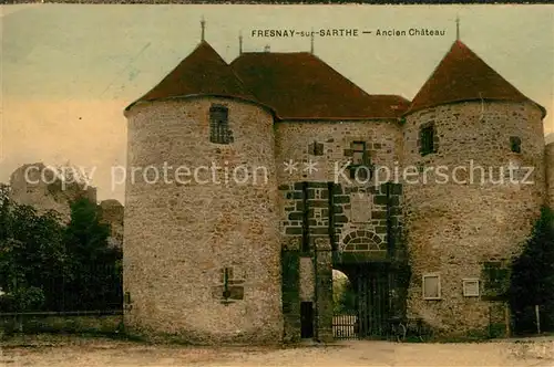 AK / Ansichtskarte Fresnay sur Sarthe Chateau Fresnay sur Sarthe