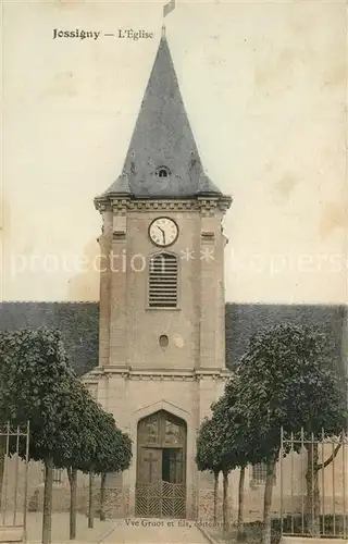 AK / Ansichtskarte Jossigny Eglise Jossigny