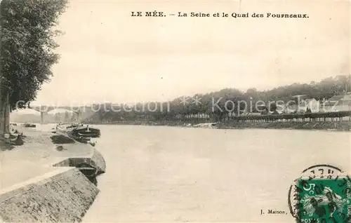 AK / Ansichtskarte Le_Mee sur Seine La Seine et le Quai des Fourneaux Le_Mee sur Seine