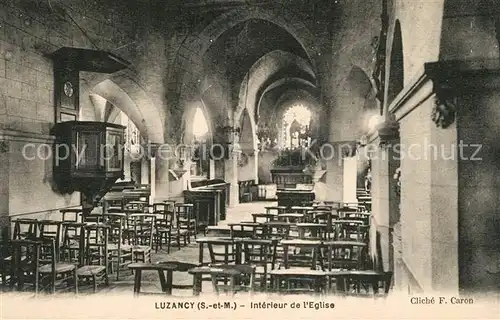 AK / Ansichtskarte Luzancy Eglise Luzancy